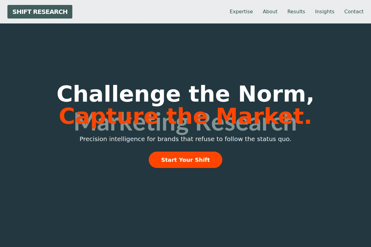 Shift Marketing Research