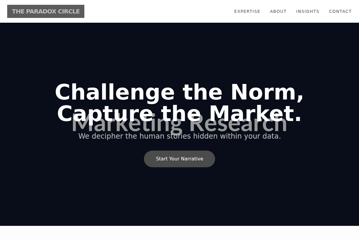 Narrative Marketing Research