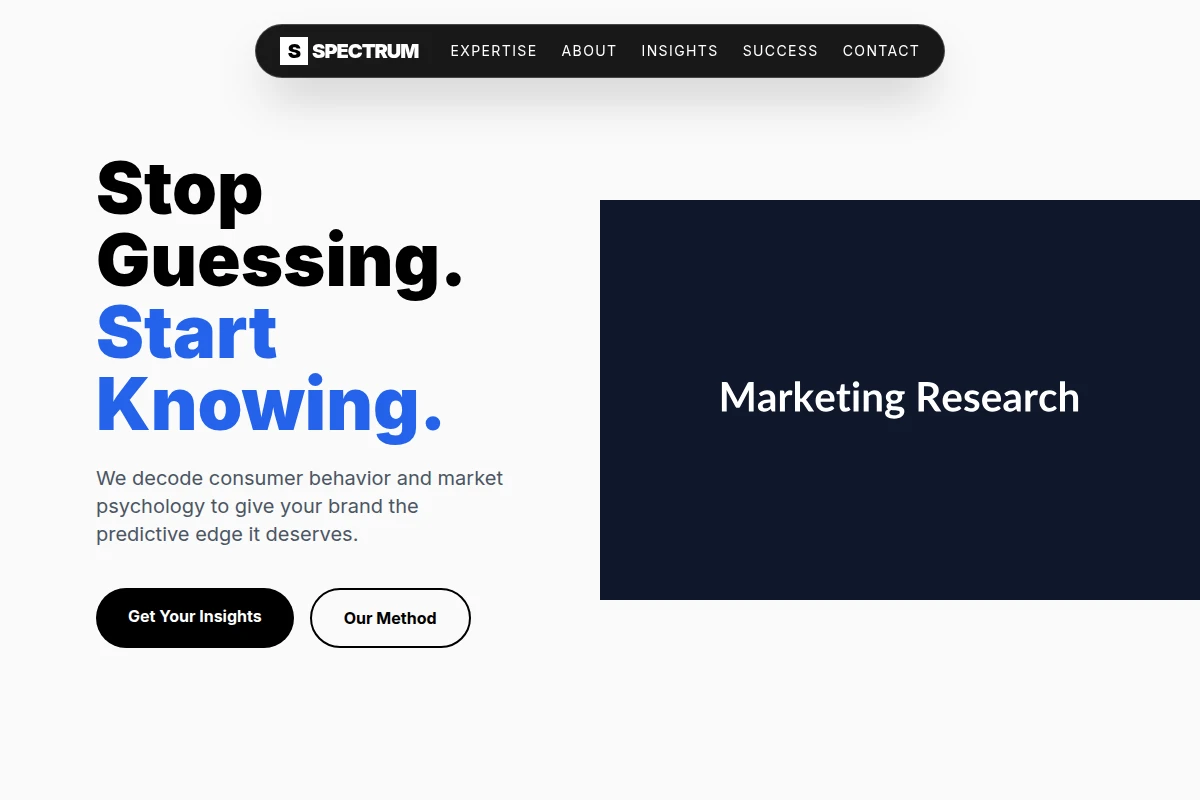 Spectrum Marketing Research